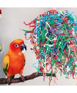 Party Paper Preener Parrot Toy